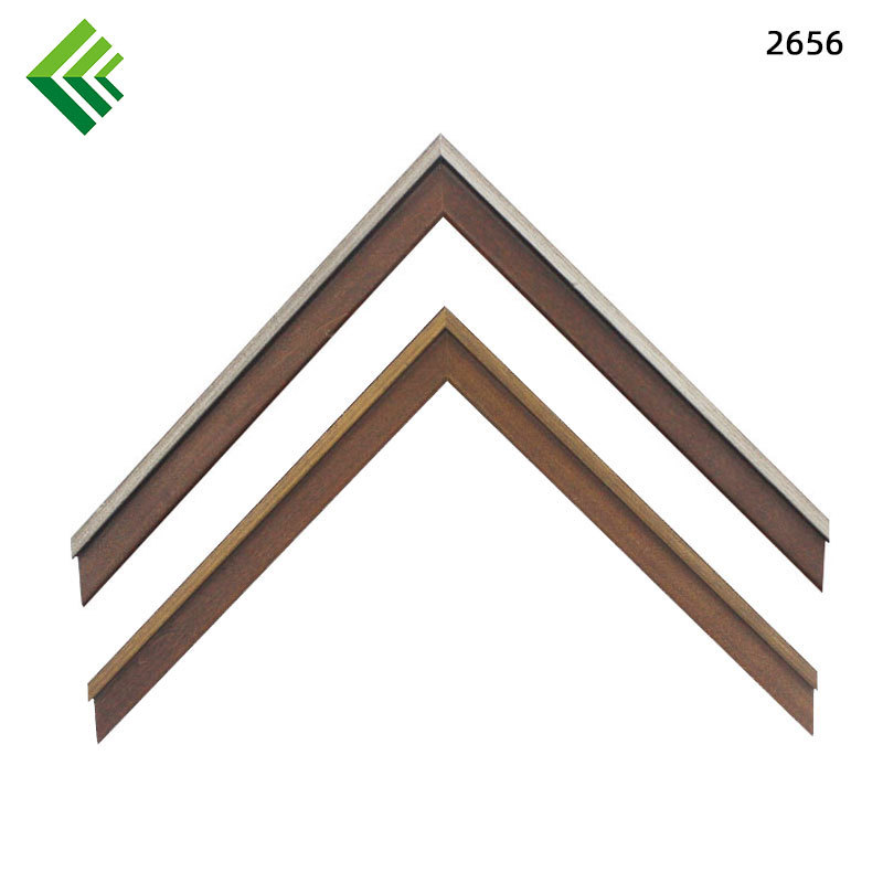 junlin frame industry factory direct sales new chinese style canvas frame imitation boxwood material hand brush color double color lines 2656