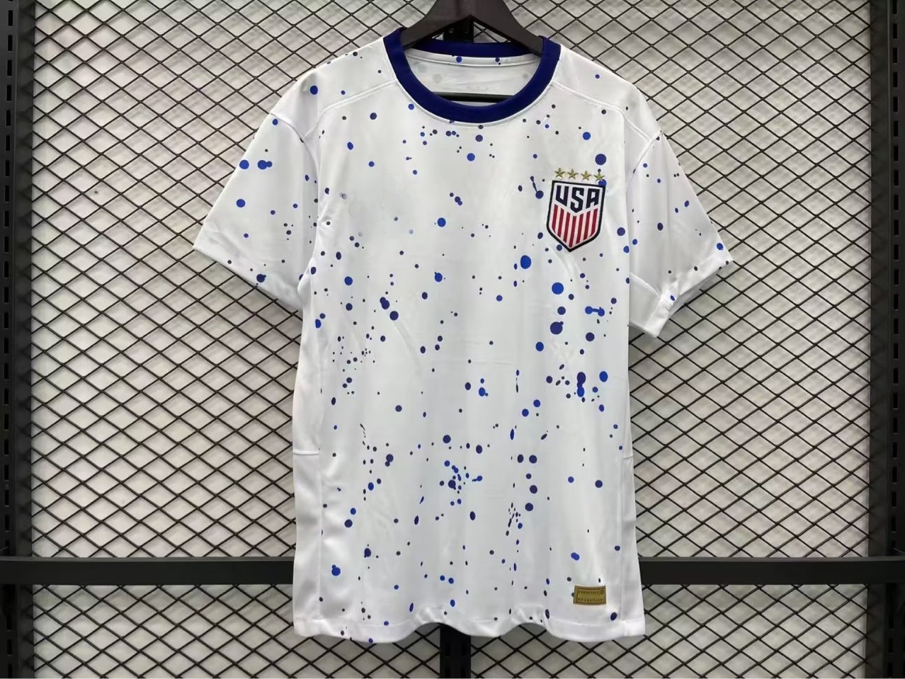 23-24款美国国家队球衣比赛 足球服 摩根 男款队服泰版主客场球衣