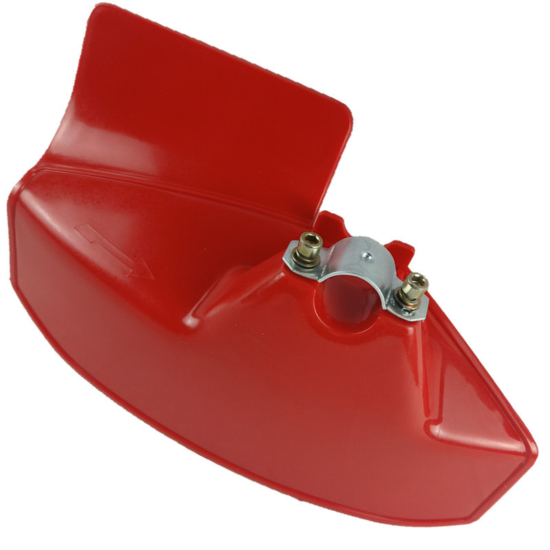 档割草机割灌机打草机加厚塑料挡草罩防护板前刀片打草头挡板配件