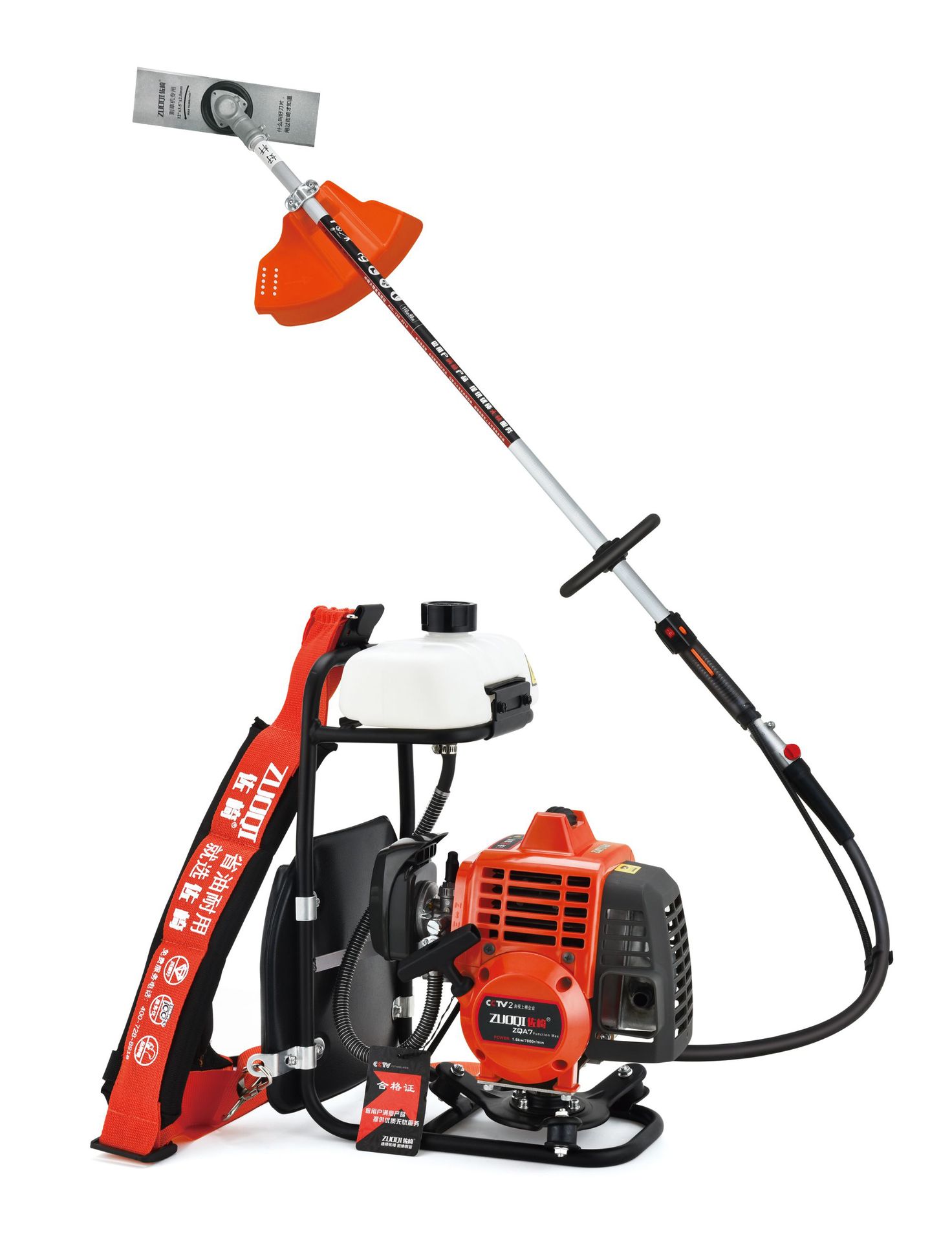 佐崎牌两冲程背负式割灌机割草机开荒收割砍草brush cutter-阿里巴巴