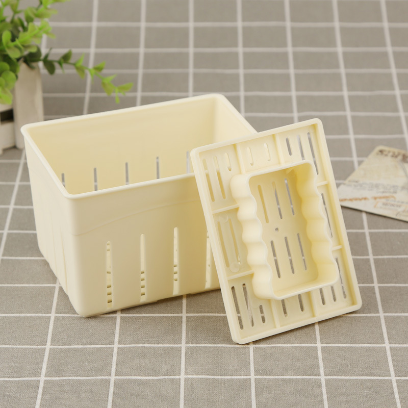 豆腐模具豆腐脑内脂酯家用做老嫩豆腐模具框盒子工具塑料压豆腐王-阿