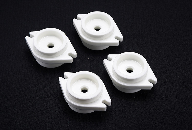 高频瓷滑石瓷双耳高频瓷电箱门油烟净化绝缘子配件电器陶瓷零件