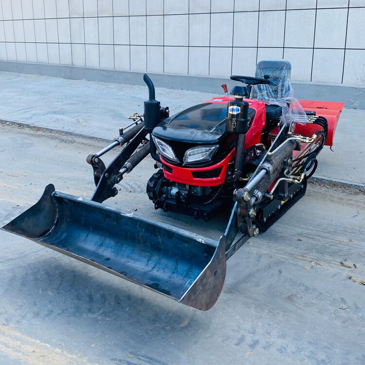 供应小四轮旋耕机 翻转犁地耕田开沟碎土机 60马力大棚王拖拉机-报价