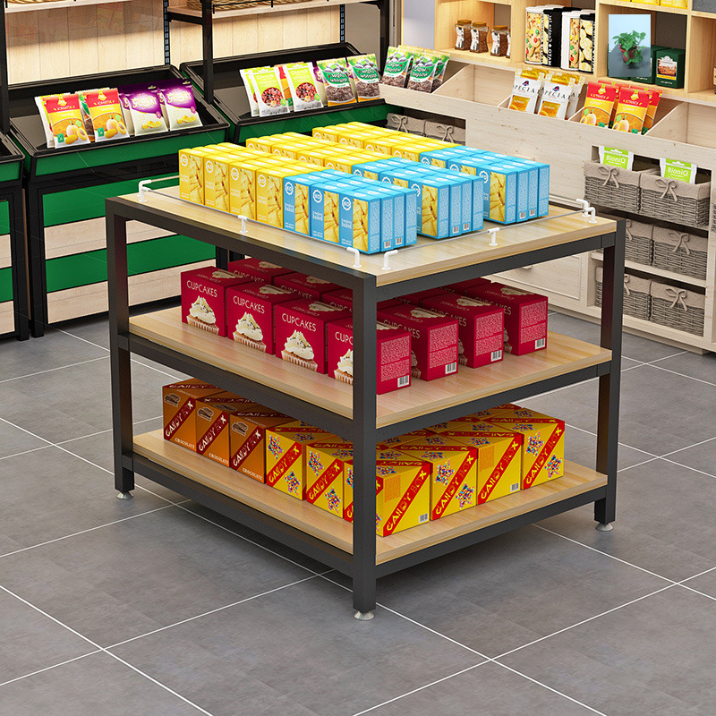 超市食品货架双面