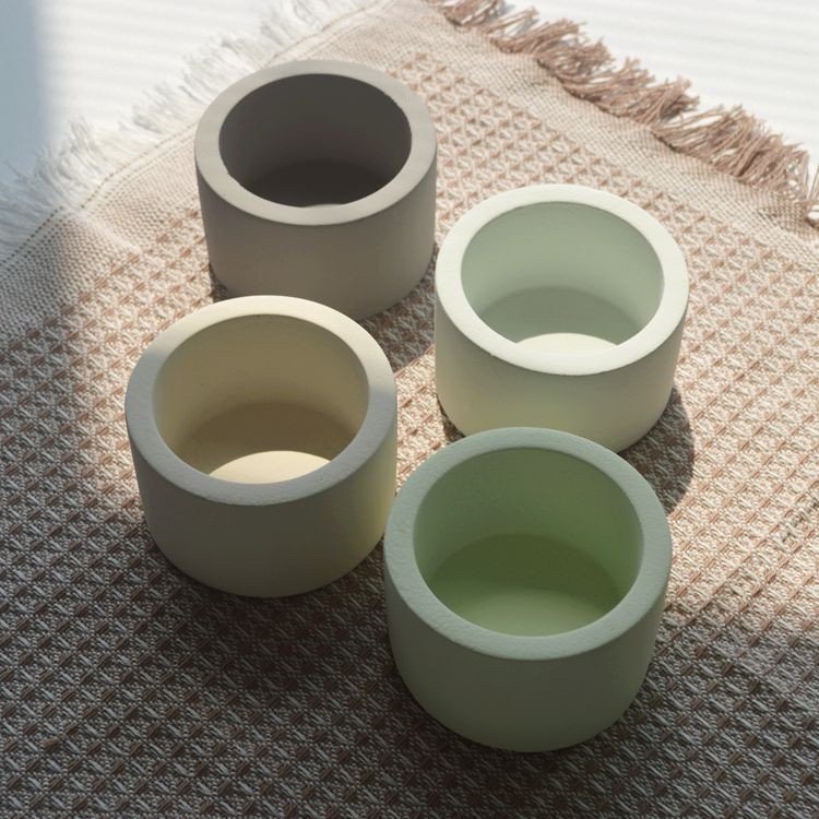 多色蜡烛杯 创意水泥杯 香薰蜡烛罐 diy多色组合水泥工艺品-阿里巴巴