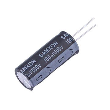 铝电解电容器100uf 20% 500v erd107m2hl40rr插入式18x40mm毫米ml