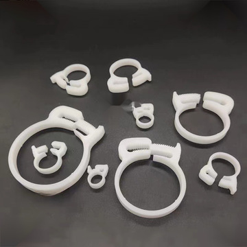 塑料管箍卡箍强力管夹收紧器软水管皮管喉箍卡扣工程塑料抱箍带胶
