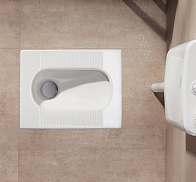 家用蹲坑蹲厕 卫生间带s弯管蹲便器 适合酒店工程外贸出口专用