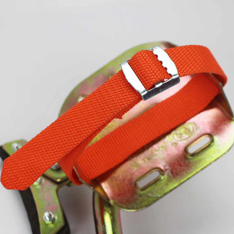 加厚型电工脚扣爬杆脚扣水泥杆脚扣电信路灯杆铁鞋路灯杆脚钩