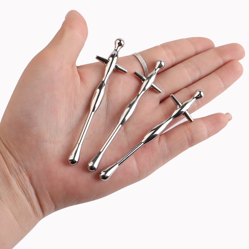 迷你男用马眼尿孔堵自慰插棒拉珠导尿扩张器马眼插棒马眼堵马眼针