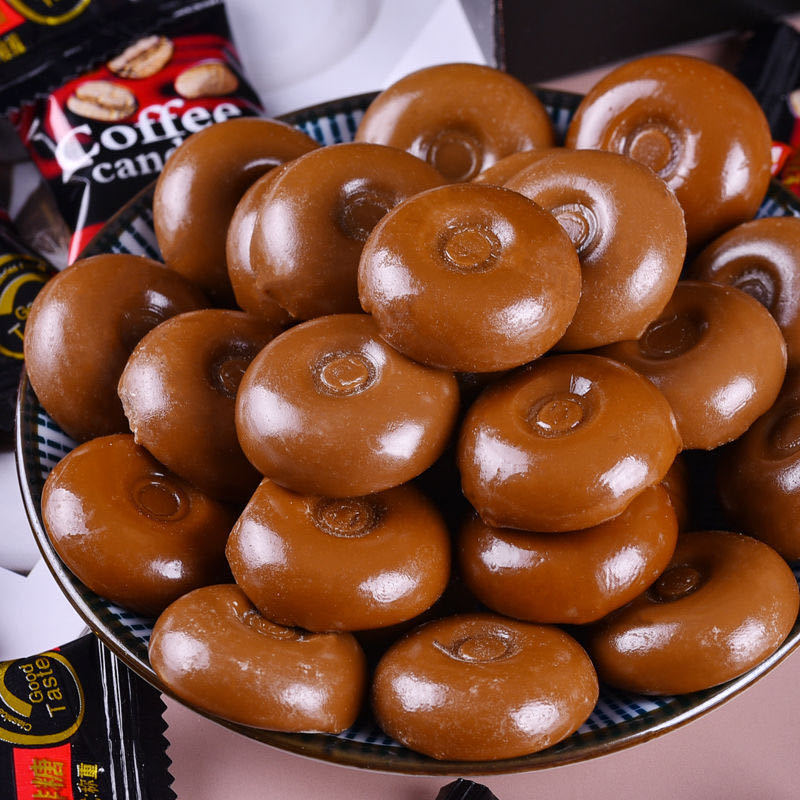 特香浓咖啡糖块g硬糖果非醒脑老式休闲散装零特价批发g批发