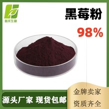 黑莓粉99% 黑莓花青素/花色苷 露莓/树莓粉 果蔬粉黑莓提取物水溶