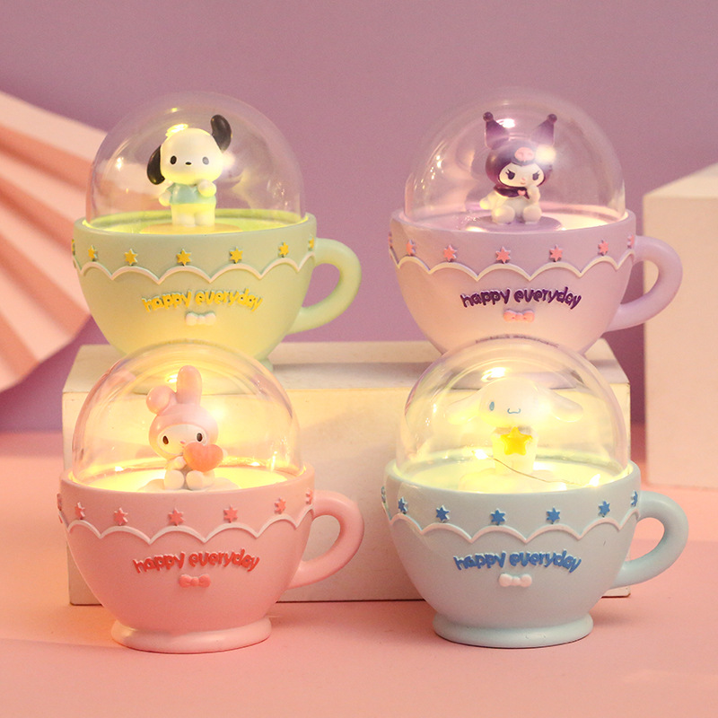 large european style baby star light decoration creative cartoon anime small night lamp lifetime bedside small light gift