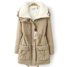Winter Ladies Long Jacket Coat Jackets Warm Women Coats