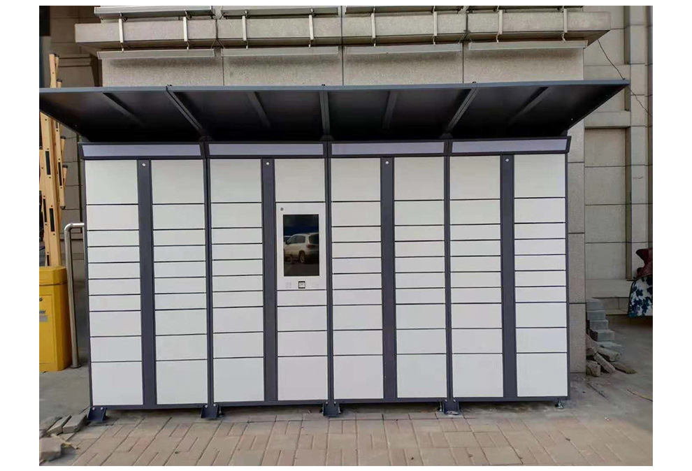 智能快递柜存放柜丰巢菜鸟驿站快递寄存柜21.5寸心甜系统智能柜