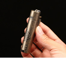 西班牙clipper可利福直冲防风充气打火机天生一对送男朋友礼盒装