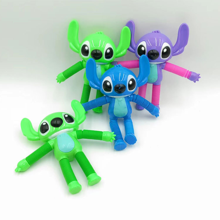 Factory Direct Sales New Puzzle Decompression Stitch Extension Tube Children's Toys Extension Tube Vent Toys Wholesale