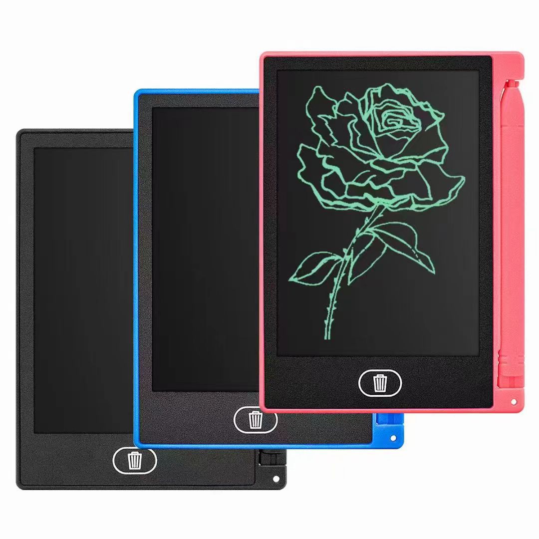 4.4-Inch LCD LCD Handwriting Board Portable Mini Children's Stationery Painting Refridgerator Magnets Writing Board