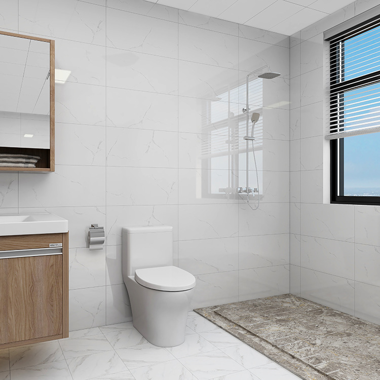 佛山瓷砖批发爵士白墙砖300*600厨房卫生间内墙釉面防滑地砖特价