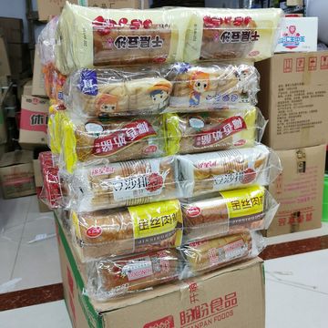2元面包系列虎皮金丝肉松红豆豆沙多口味早餐午餐校园超市热卖