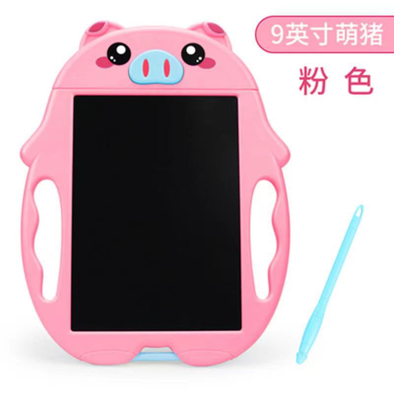 Children's LCD Handwriting Board Small Blackboard Household Non-Magnetic Color Graffiti Painting Drawing Board Baby Electronic Tablet