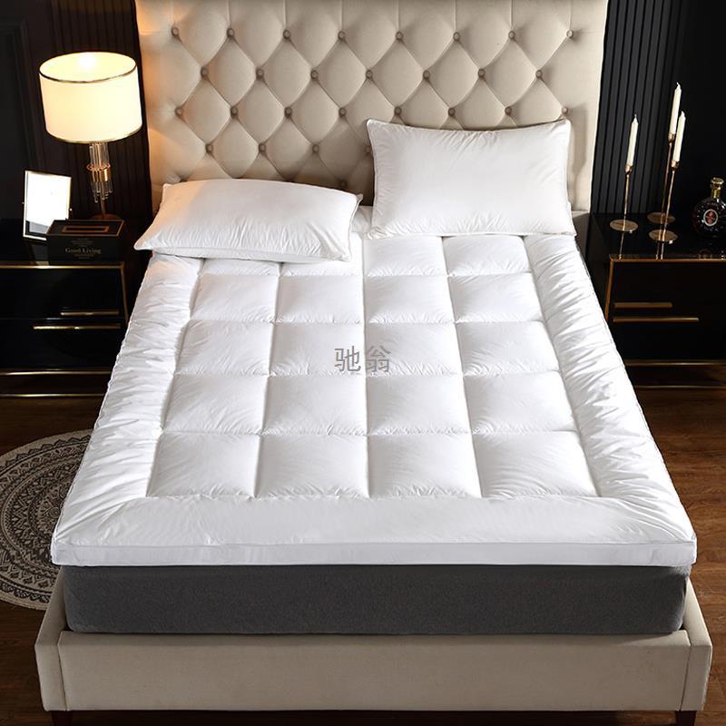 五星级酒店专用床垫纯棉防羽布席梦思床褥垫纯白色-阿里巴巴