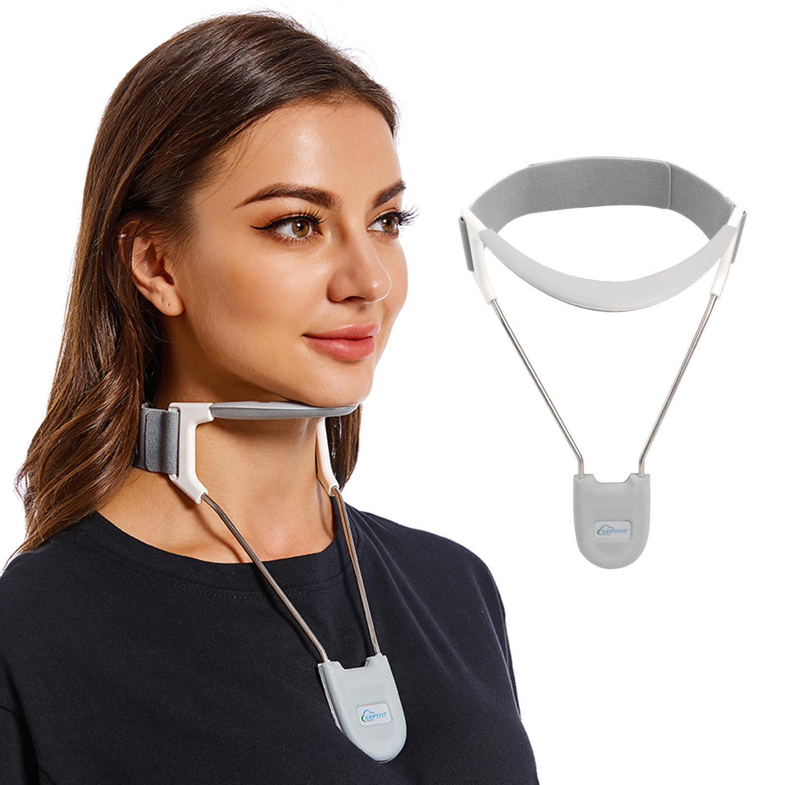 keptfit儿童成人颈椎矫正护颈托矫正坐姿颈椎护理脖子支撑颈托