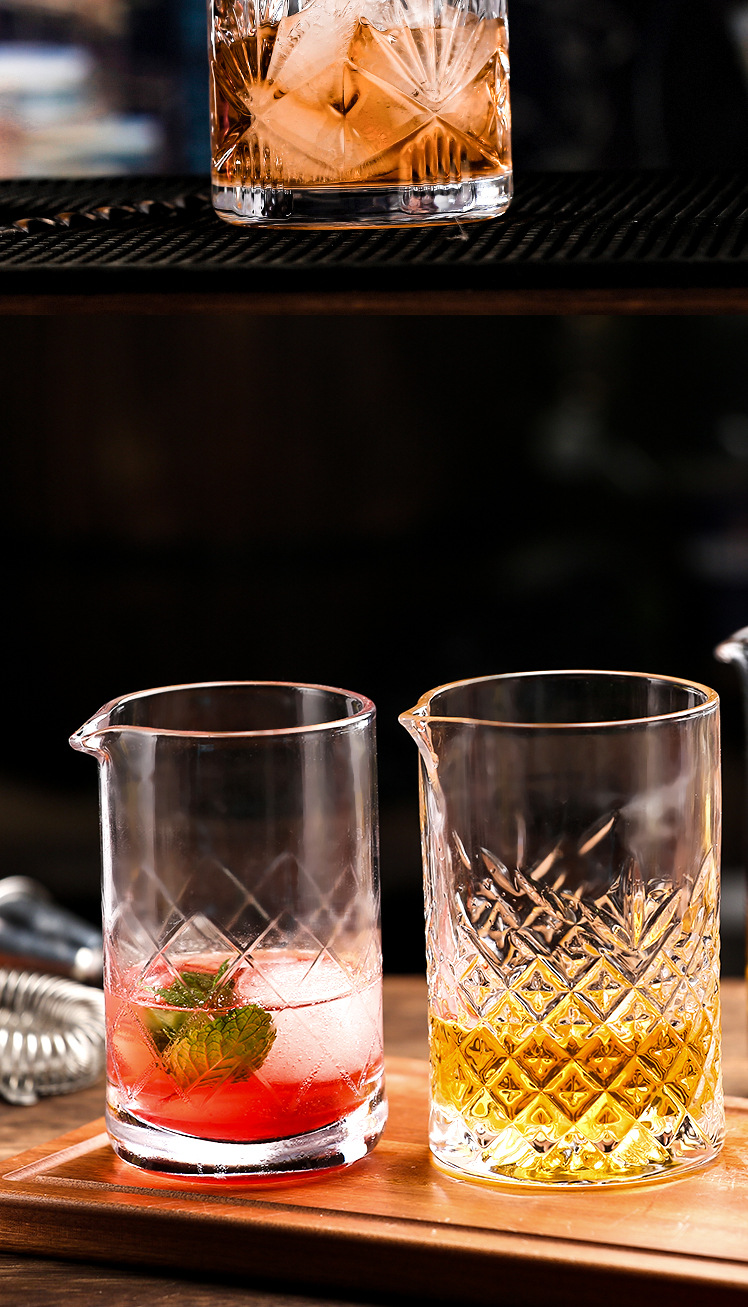 帕莎pasabahce强化玻璃调酒搅拌杯 酒吧调酒杯 mixing glass