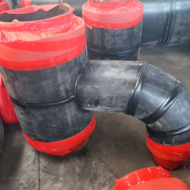 预制直埋保温三通聚氨酯跨越式保温三通钢套钢保温三通平行三通