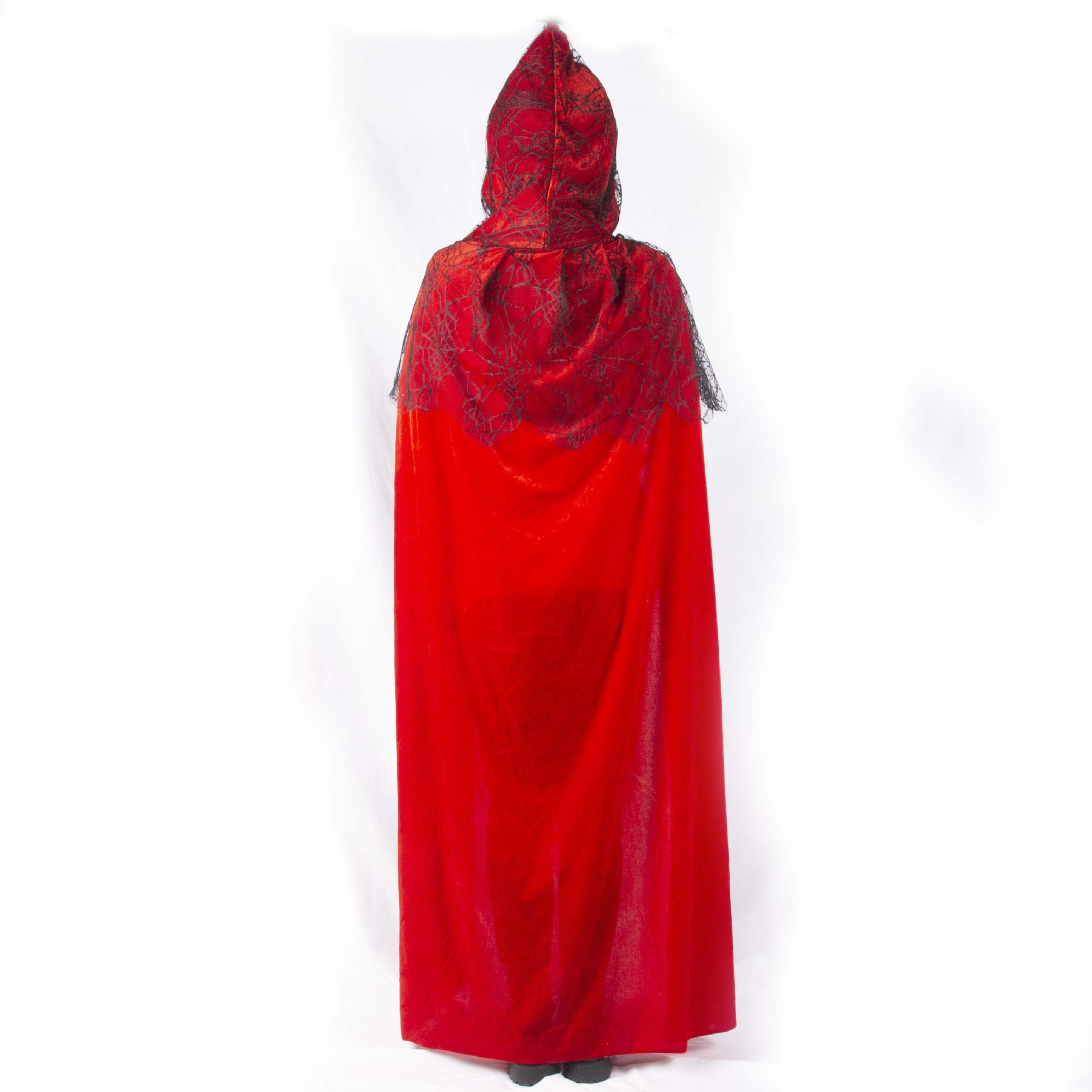 万圣节披风鬼节狂欢节魔女斗篷红色诱惑邪恶蕾丝披风cosplay服装