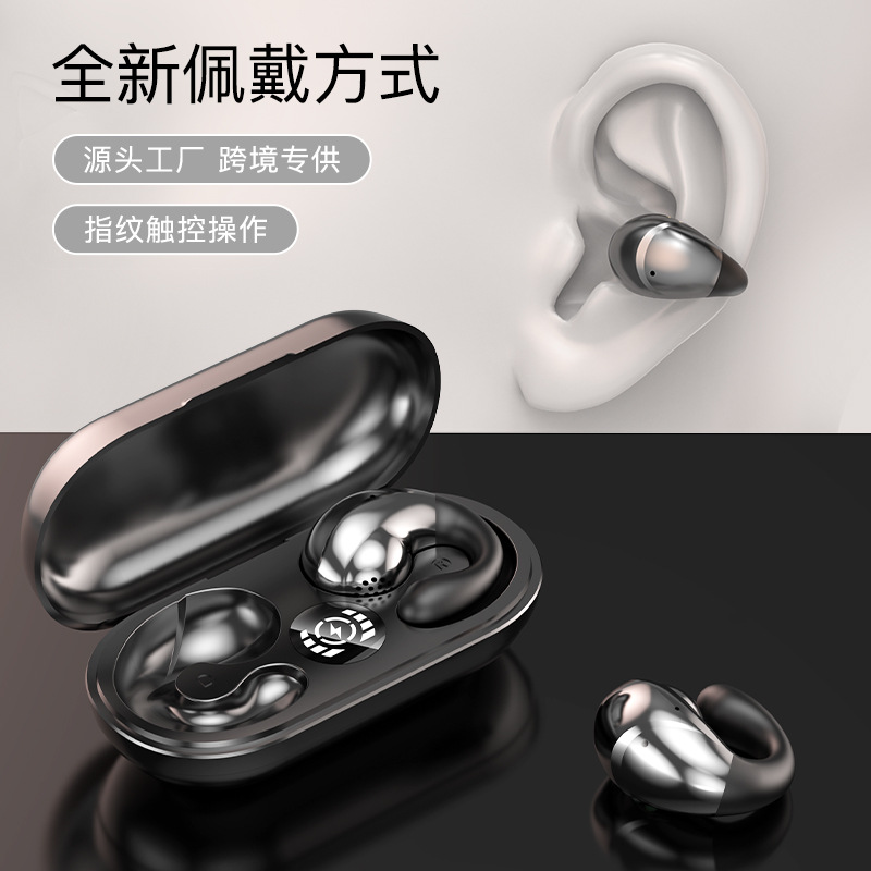new private model t20 wireless ear clip bluetooth headset tws5.3 cross-border open s3 bone conduction headset