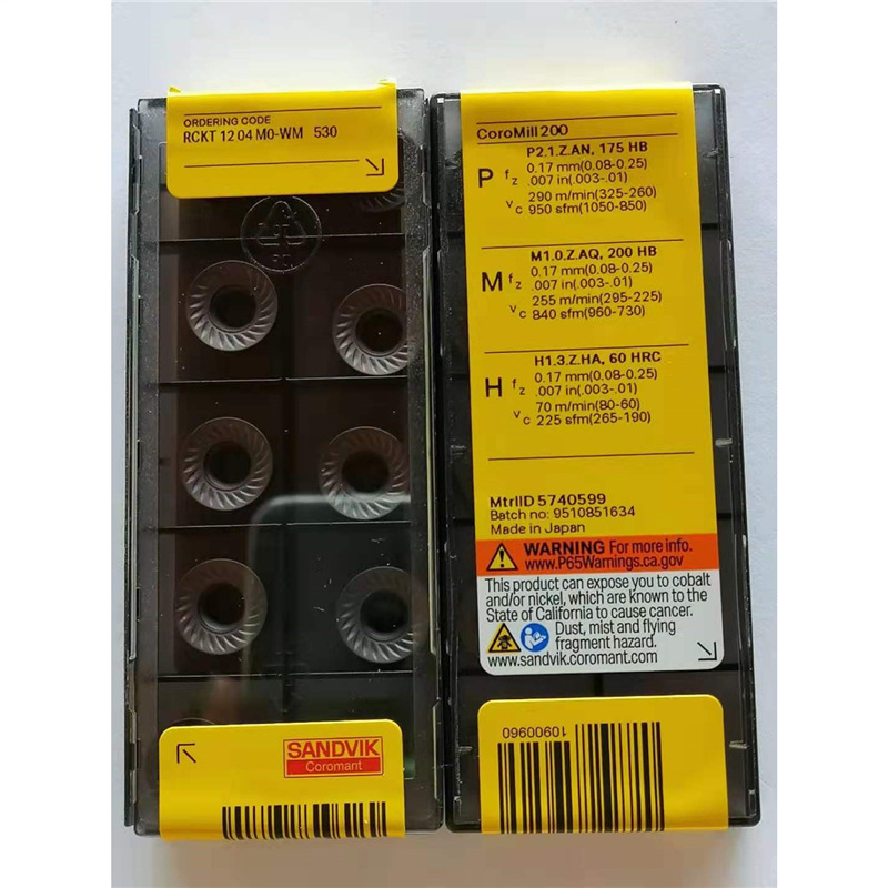 SANDVIK  山特维克 光刀片RCKT1204MO-WM530(R6) 数控刀片