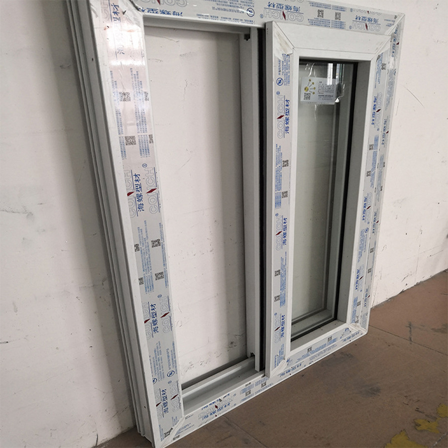 深圳工厂海螺牌塑钢推拉窗隔音标准pvc门窗承接工程塑料窗