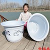 large Lotus basin Nonporous Hydroponics Green plant Water Lilies Potted plant Large Plastic Fruit tree circular thickening ceramics