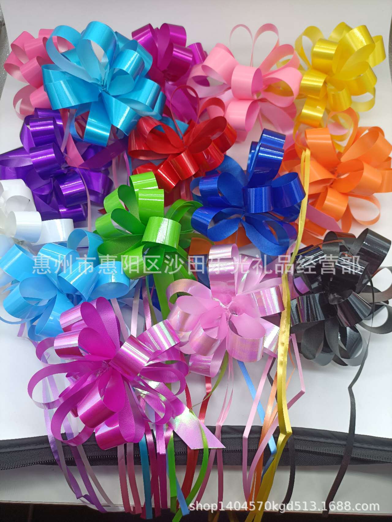 跨境亚马逊 5英寸油漆亮面拉花 圣诞装饰彩带拉花套装-阿里巴巴