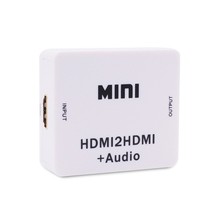 HDMI音频分离器 高清解码转换器HDTV转hdmi带音频转接头+数字音频