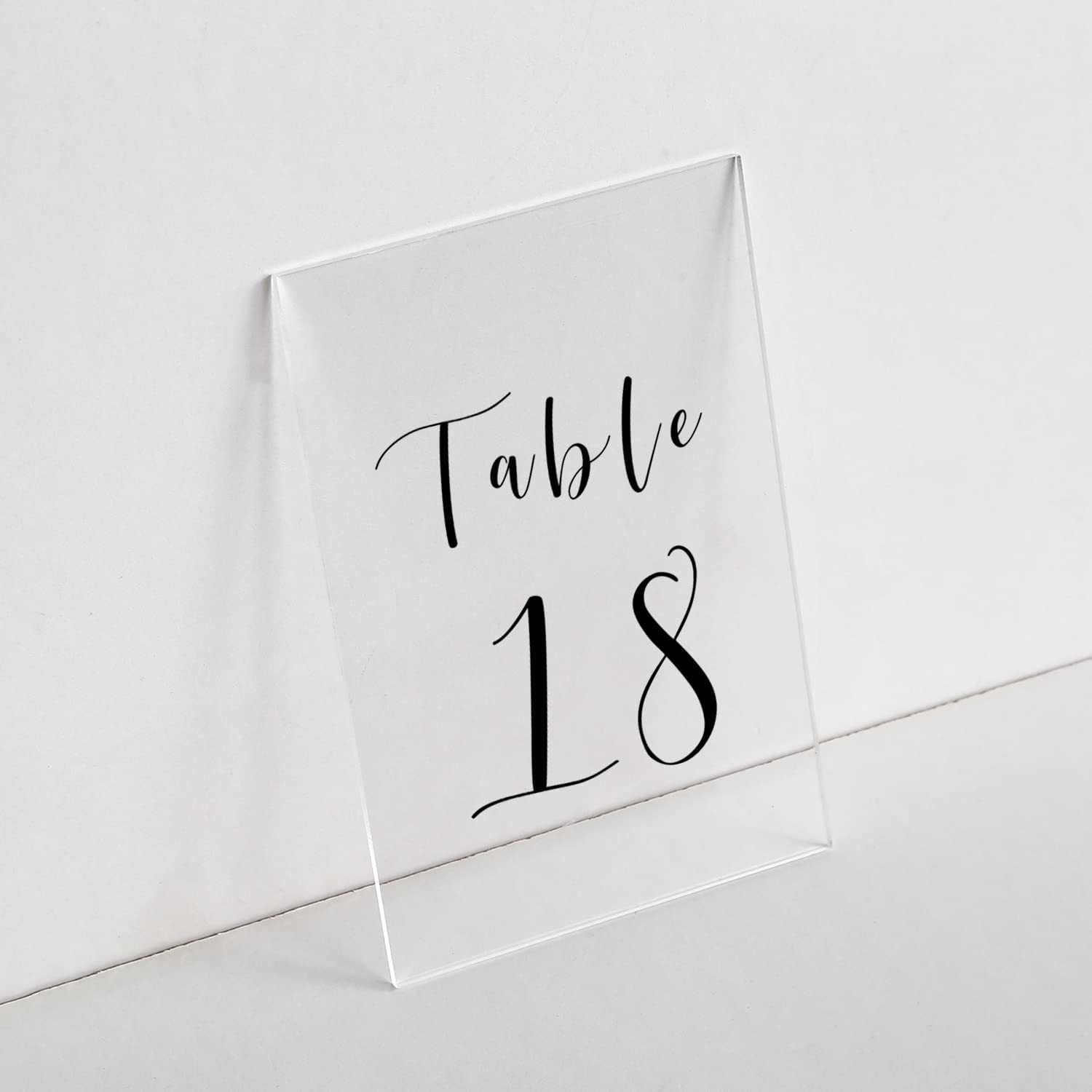 亚马逊畅销亚克力透明婚礼写字留言板 简易diy手写祝福语便签板