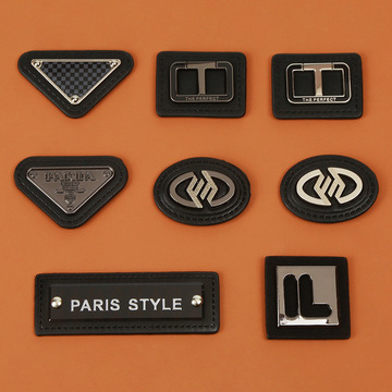 彩色皮标徽标衣服补丁贴硅胶橡胶pvc软胶diy破洞修补logo定 制