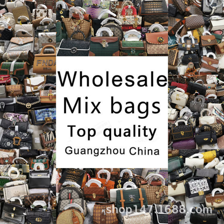 Top quality mixed bags wholesale women's branded handbags