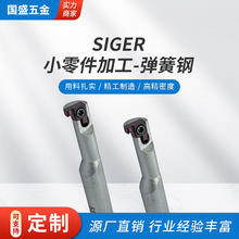 SIGER小零件加工刀杆高精度锁牙式抗震稳定小刀头铣刀头数控