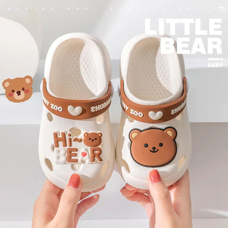 Non-Slip Children's Slippers Summer Boys Girls Sandals Girl Child Baby Hole Shoes Wholesale Children's Cartoon