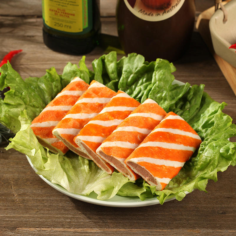 关东煮麻辣烫自热小火锅食材 夹心蟹排2500g冷藏储存食材新鲜