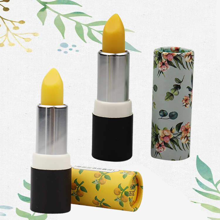 1万件化妆品抖音同款圆筒纸罐 口红个性化四色印刷圆筒 精美牛皮纸