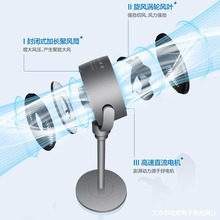 296空气循环扇立式落地扇节能电风扇家用摇头大风量强力电扇