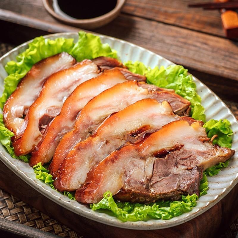 山东特产酱香猪头肉卤味熟食真空独立包装开袋即食下酒菜餐饮供货
