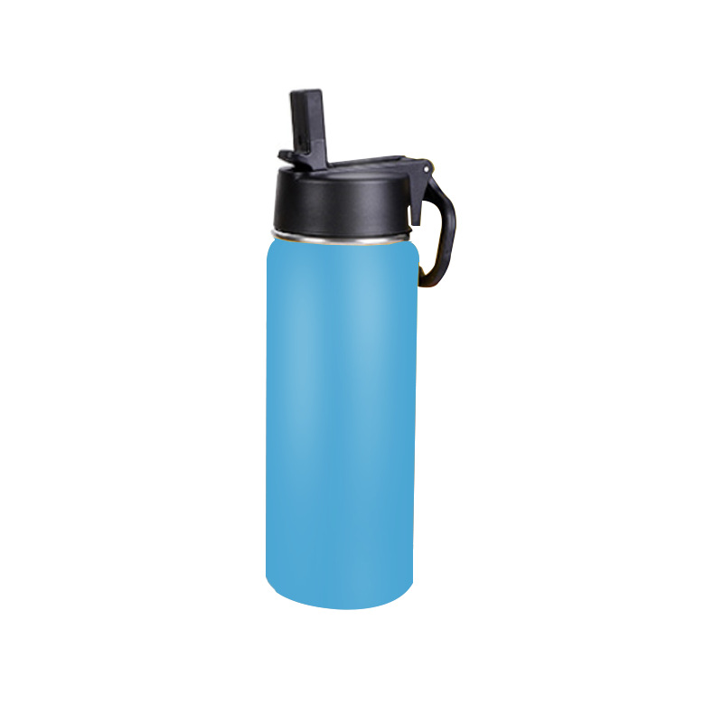 Mikenda Double Wall Food Grade 304 Stainless Steel Metal Thermos Cup Portable Vacuum Water Bottle Opening Gift Cup