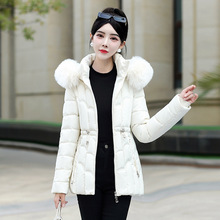 棉衣女短款2023冬新款羽绒棉服韩版修身显瘦棉袄加厚保暖毛领外套