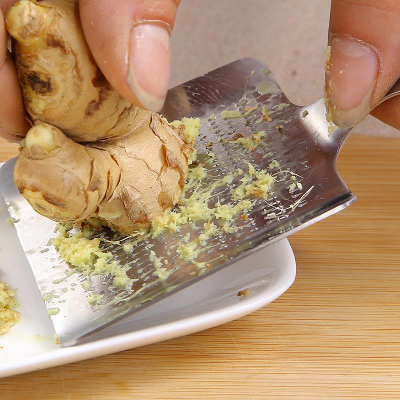 不锈钢磨姜器蒜泥器土豆泥研磨果泥姜汁刨压蒜蓉姜末厨房小工具