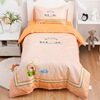 kindergarten quilt Three children Siesta quilt bedding Kit Preschool Containing core Comforter sets Six piece set