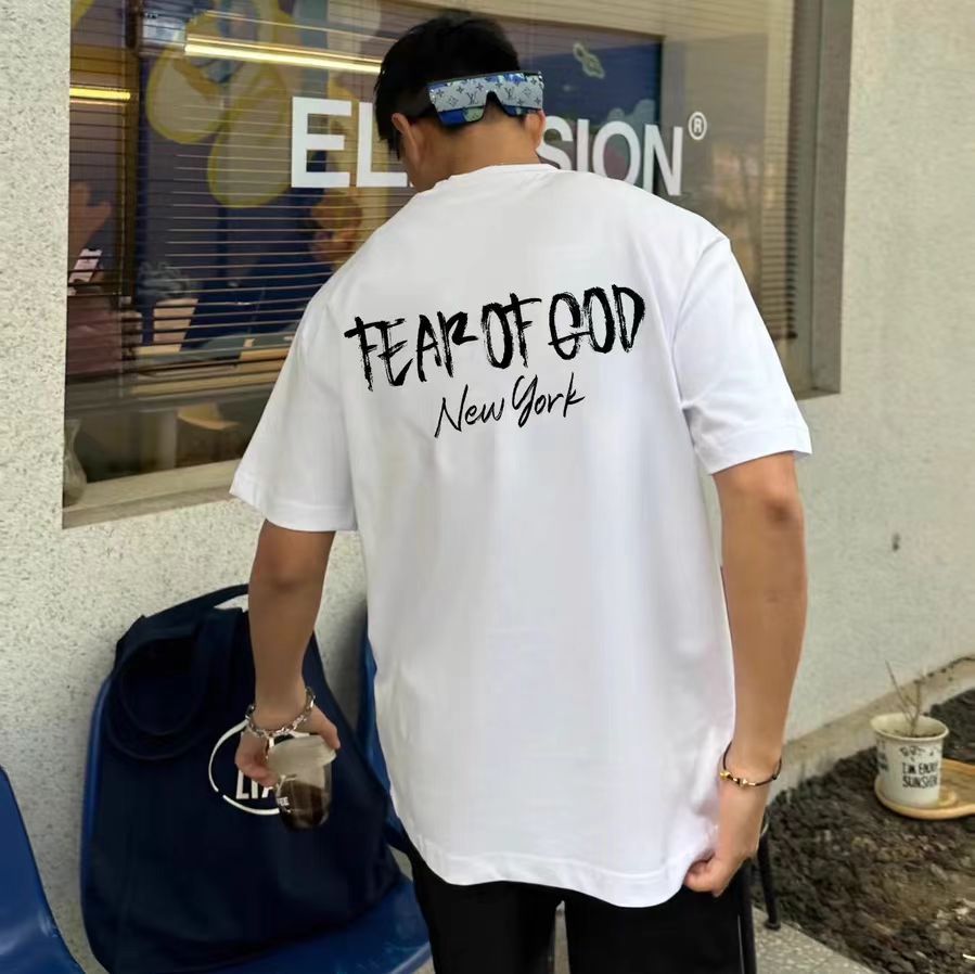 高街潮牌fog纽约限定款essentials复线系列短袖-阿里巴巴